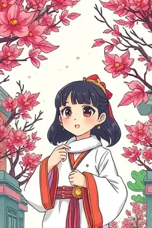 《深海图书馆的猫》封面，橘猫与档案修复员在书架间